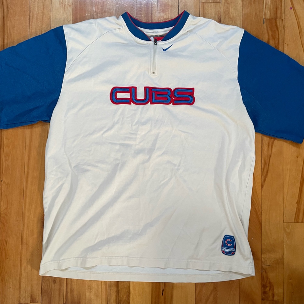 Nike CUBS White and Blue Team vintage shirt
